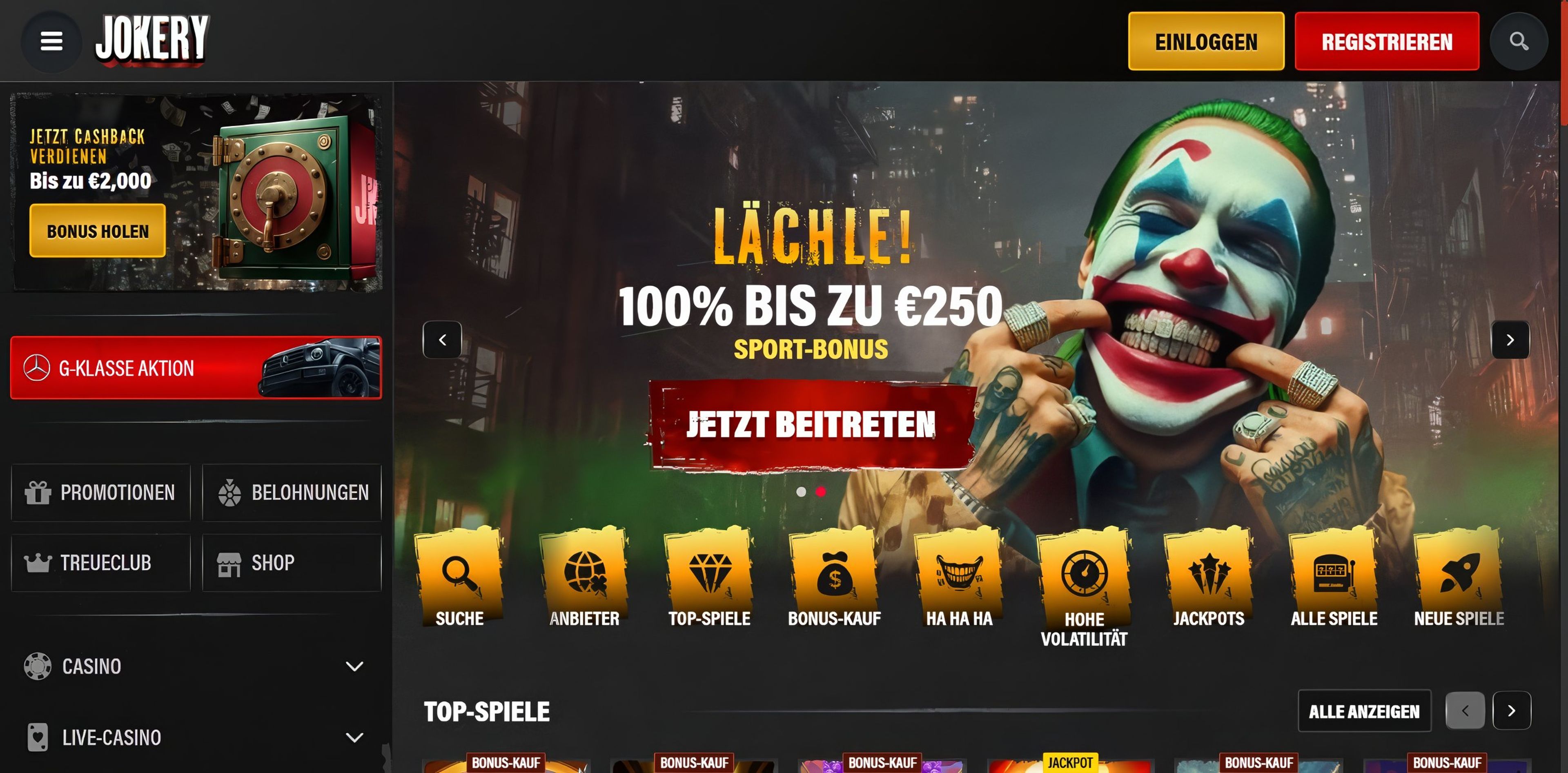 Jokery desktop screenshot 1